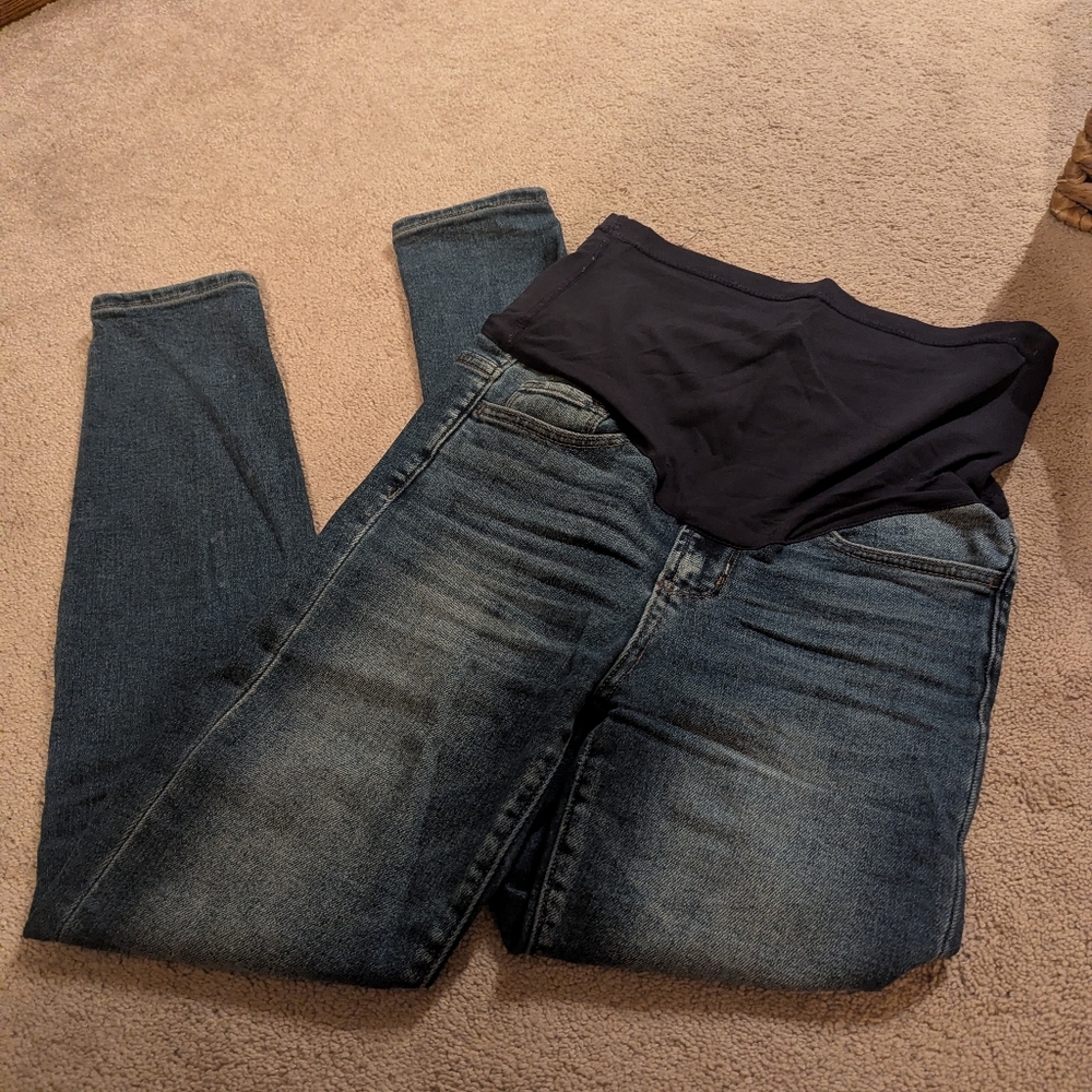 Pink Blush Maternity Jeans